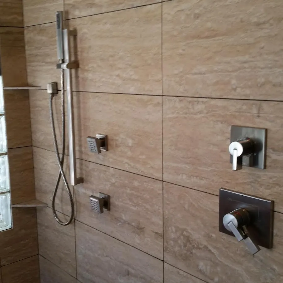 Shower fixture installation for Gas Line Repair in North Potomac